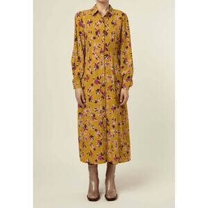 FRNCH Paris kamela robe dress in terres melees